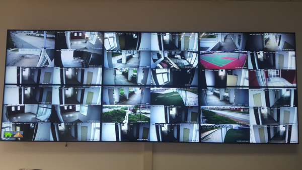 黃岡中等職業(yè)技術學院整體監(jiān)控顯示